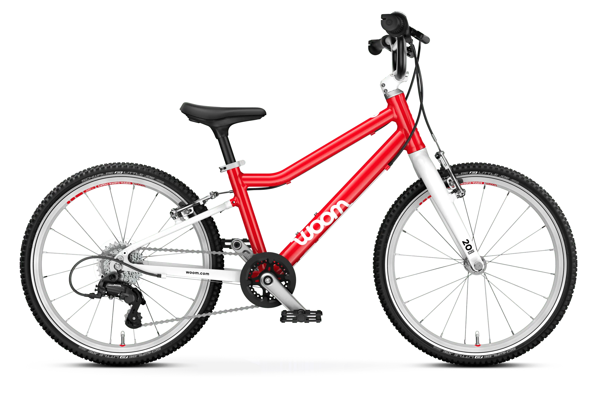 Woom GO 4 – Lightweight 20 Inch Kids Bike for Everyday Adventures Woom